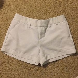 White Calvin Klein shorts